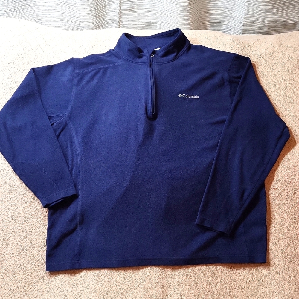 Columbia Pullover Half Zip Fleece, Size XL